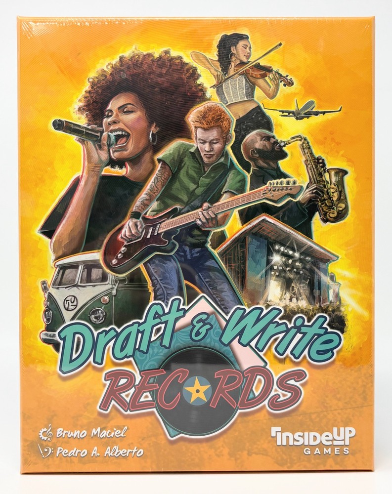 Inside Up Games: Draft & Write Records with All-Star & Chart Topper Bonus Tracks