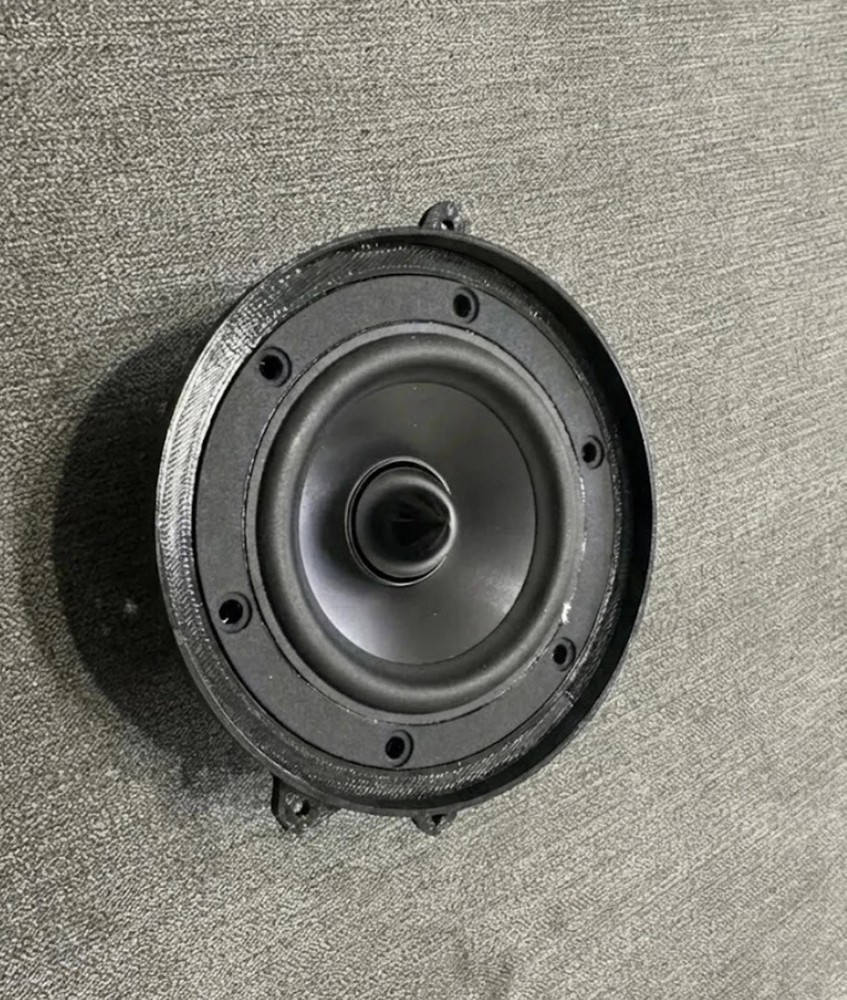 2pcs 4" Front Speaker Adapter Porsche Boxster 986 / 996 – Mounting Plate Set