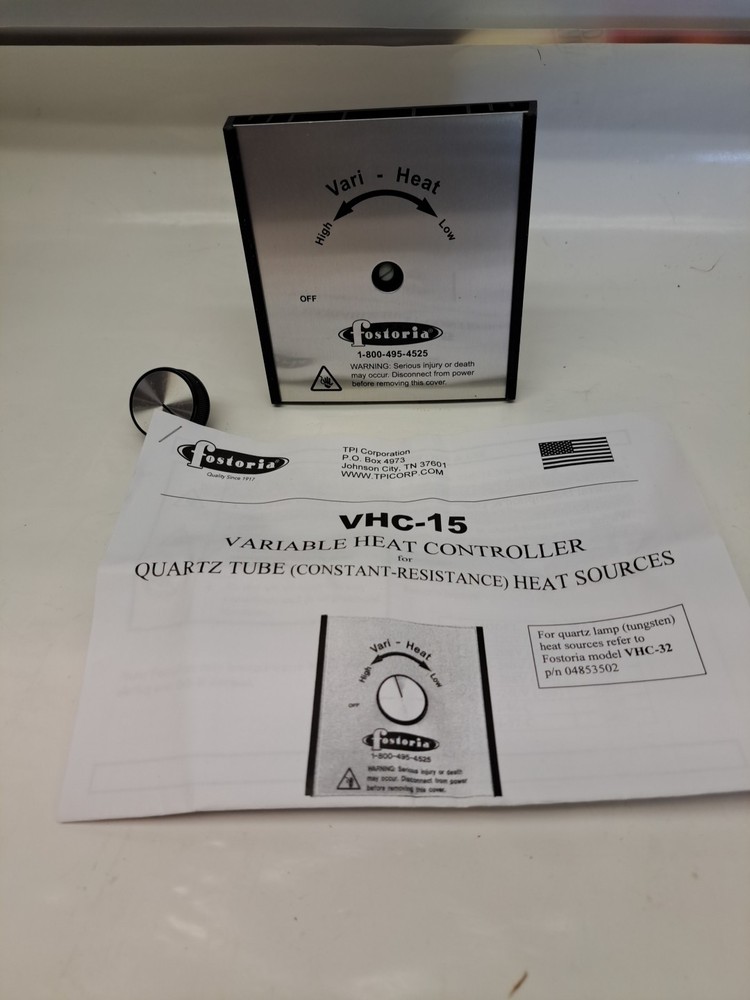 FOSTORIA  VHC-15  Variable Heat Controller, 5JNF5  NEW *