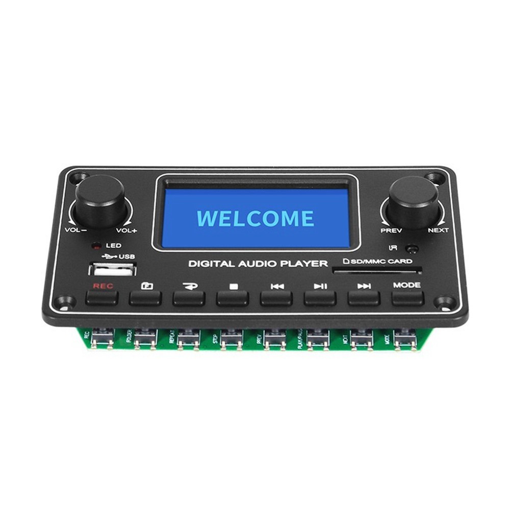 LCD MP3 Player Module 28X64 Display Bluetooth Digital Audio Decoder Board7773