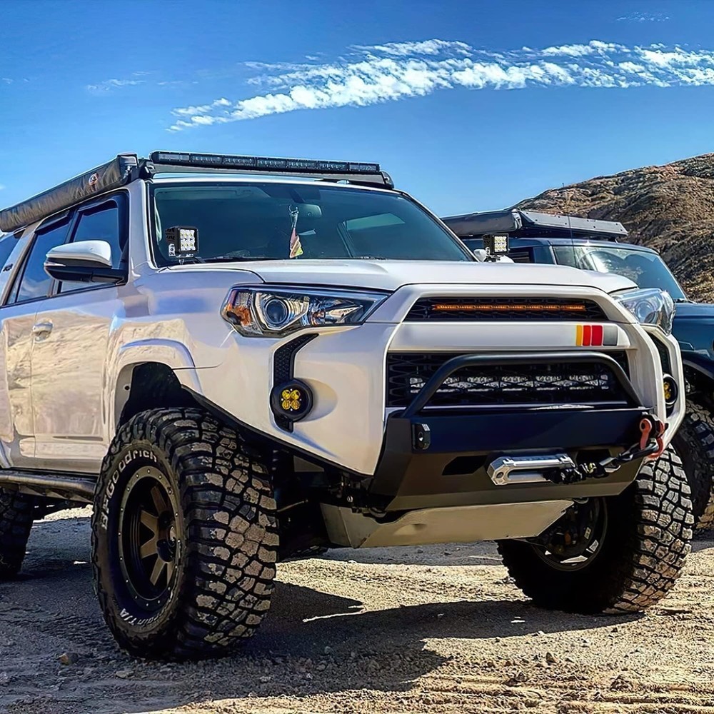 Nilight Ditch Light Brackets Hood Hinges Mount Bracket Kit for Work Light