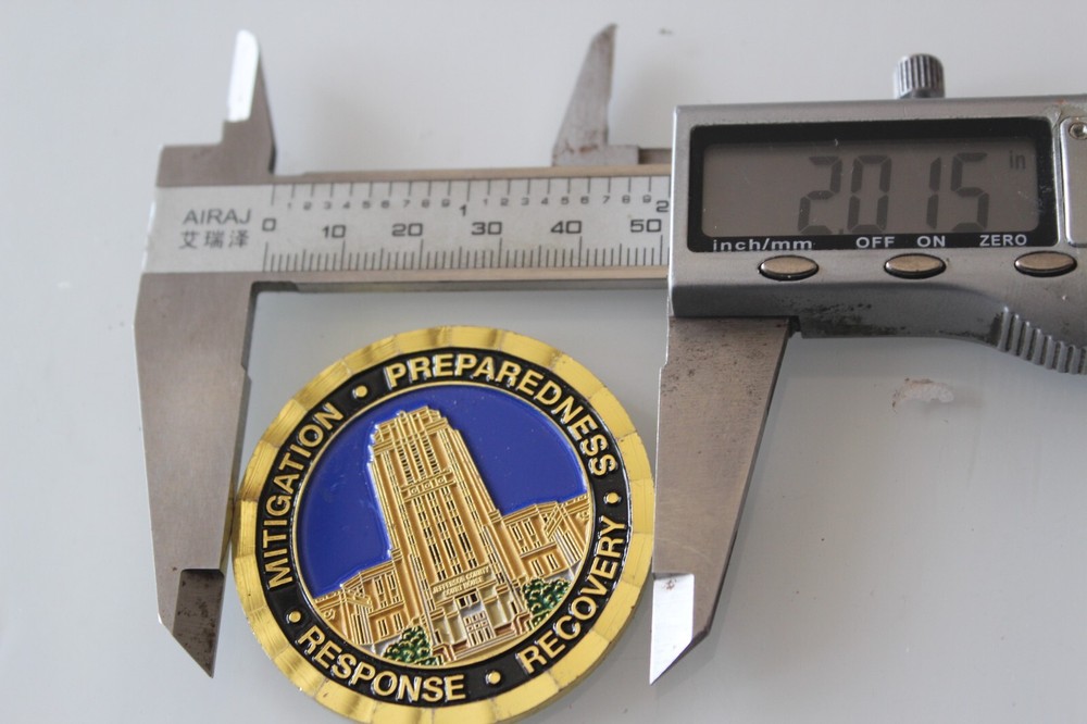 Jefferson County Emergency Management Texas Commemorative Token