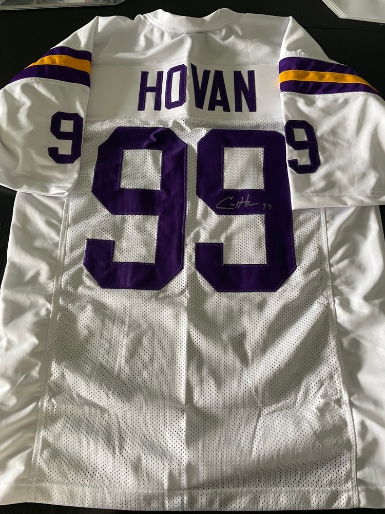 Vikings Chris Hovan signed Jersey W/COA