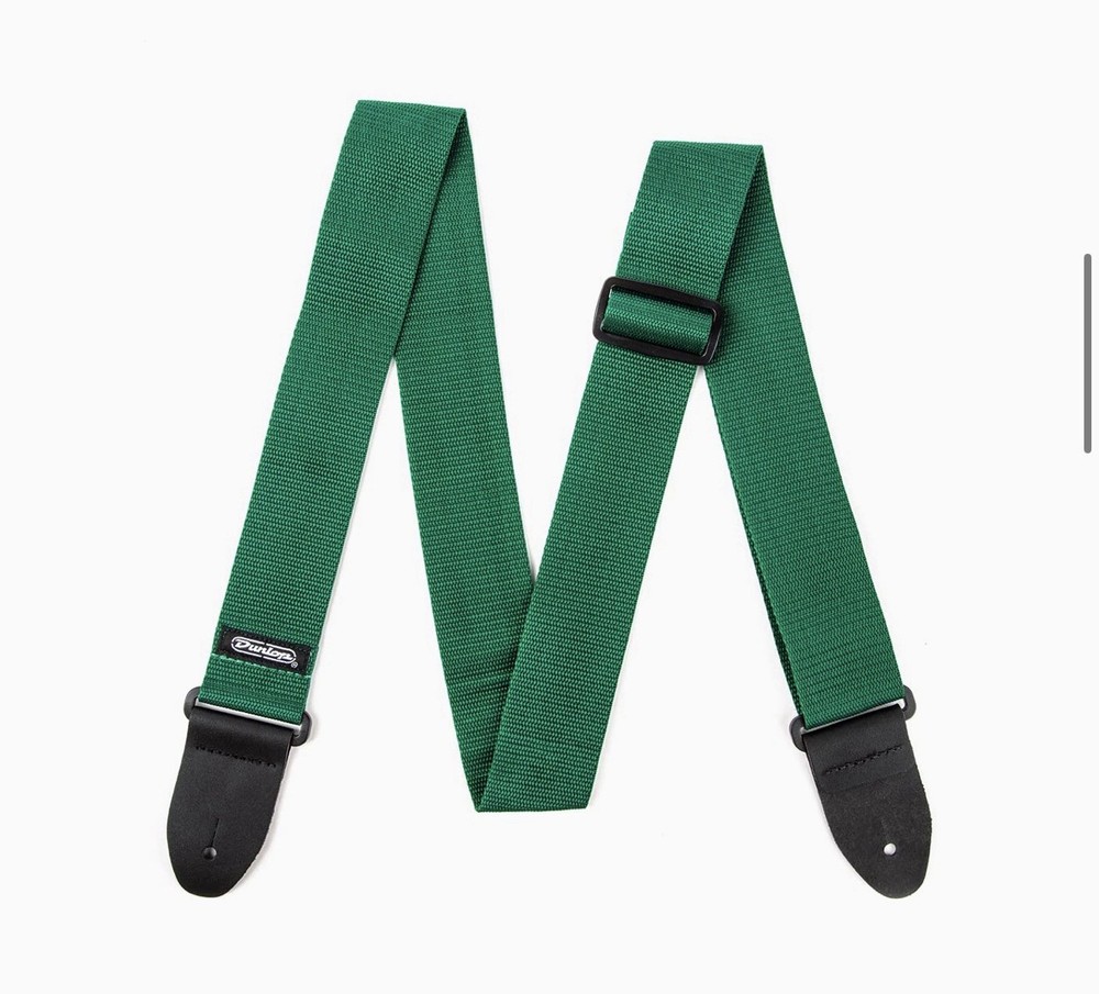 Dunlop Poly Green Guitar Strap