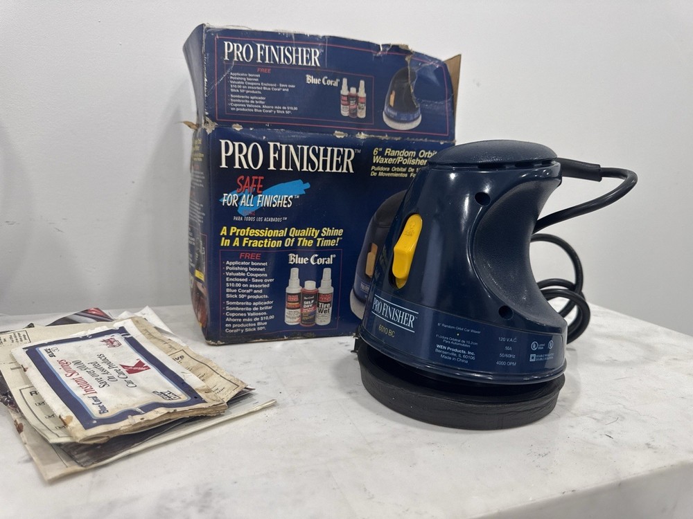 Pro Finisher 6” Random Orbit Waxer/Polisher (Completo)