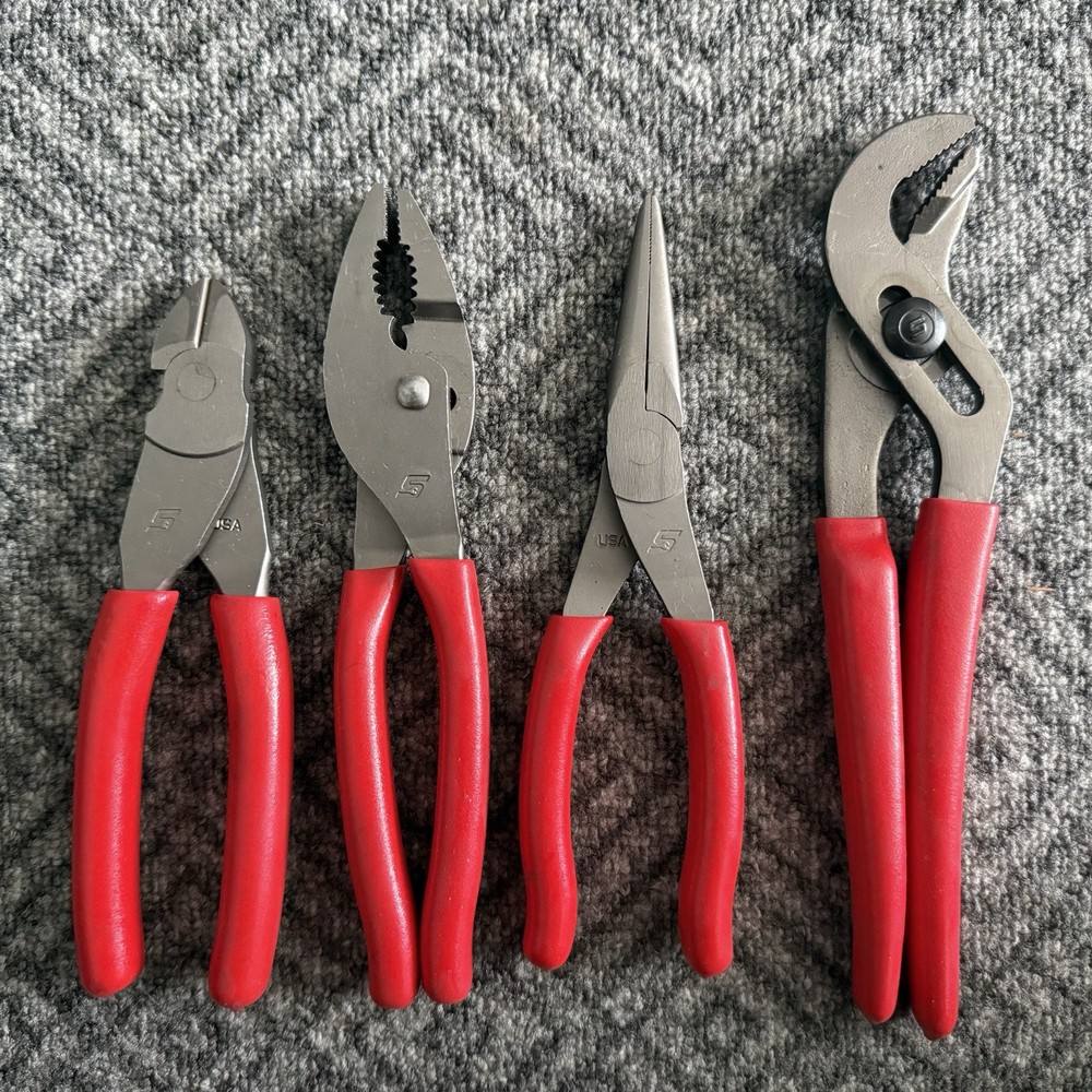 Snap On plier set ACF Tools Mac Draper Blue Point