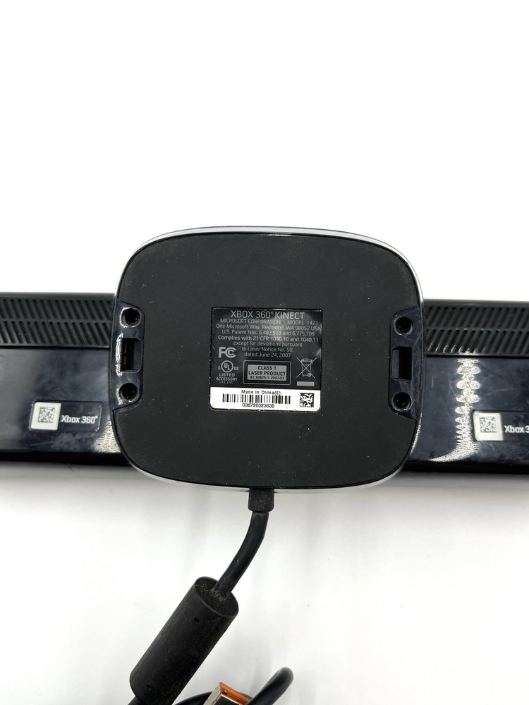 Microsoft Xbox 360 Kinect Motion Sensor Bar Black - Tested & Working