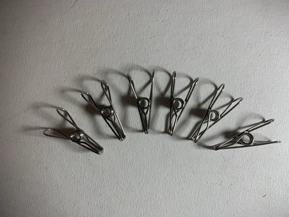 Stainless Steel Clothes Pins 40-Pack