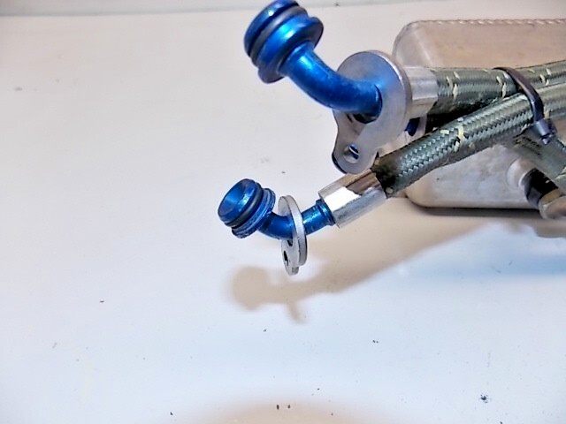 Billet Alum 3 Chamber Brake Fluid Reservoir BMRS L/W lines AP race 061725-15