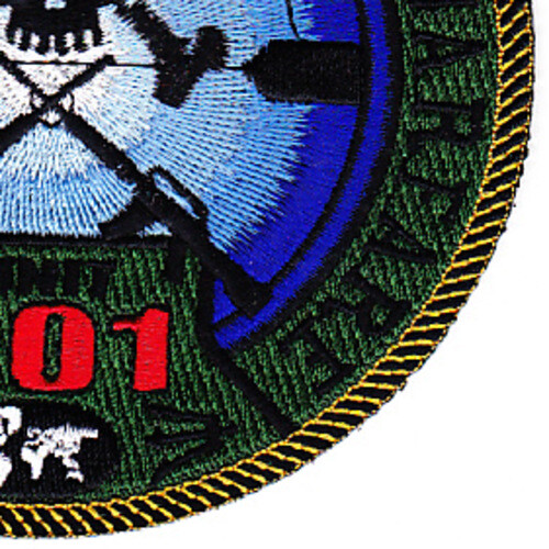 MIUWU-501 Naval Mobile Undersea Warfare Unit Five Zero One Patch
