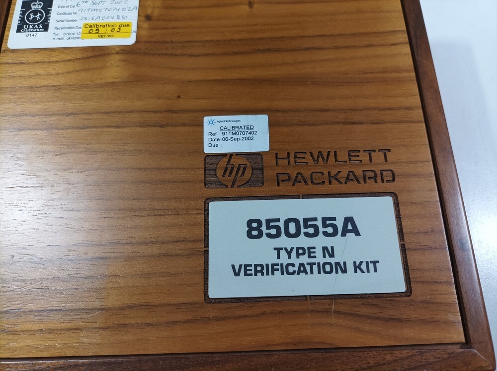 Hewlett Packard 85055A, Verification kit, Type N #