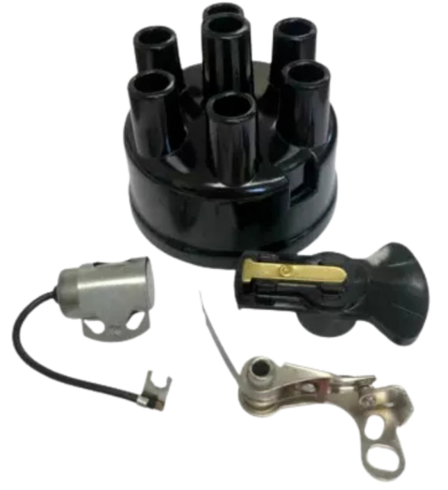 1939-1948 Dodge DeSoto Plymouth Chrysler 6 Cyl Distributor Cap Tune Up Kit