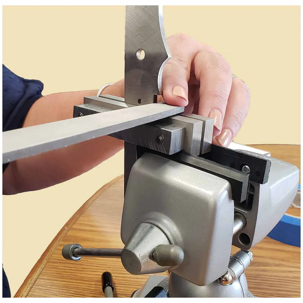 JANTZ MADE IN USA HRc Precision 62 Hardened File Guide Knife Making 2x72 Bevel