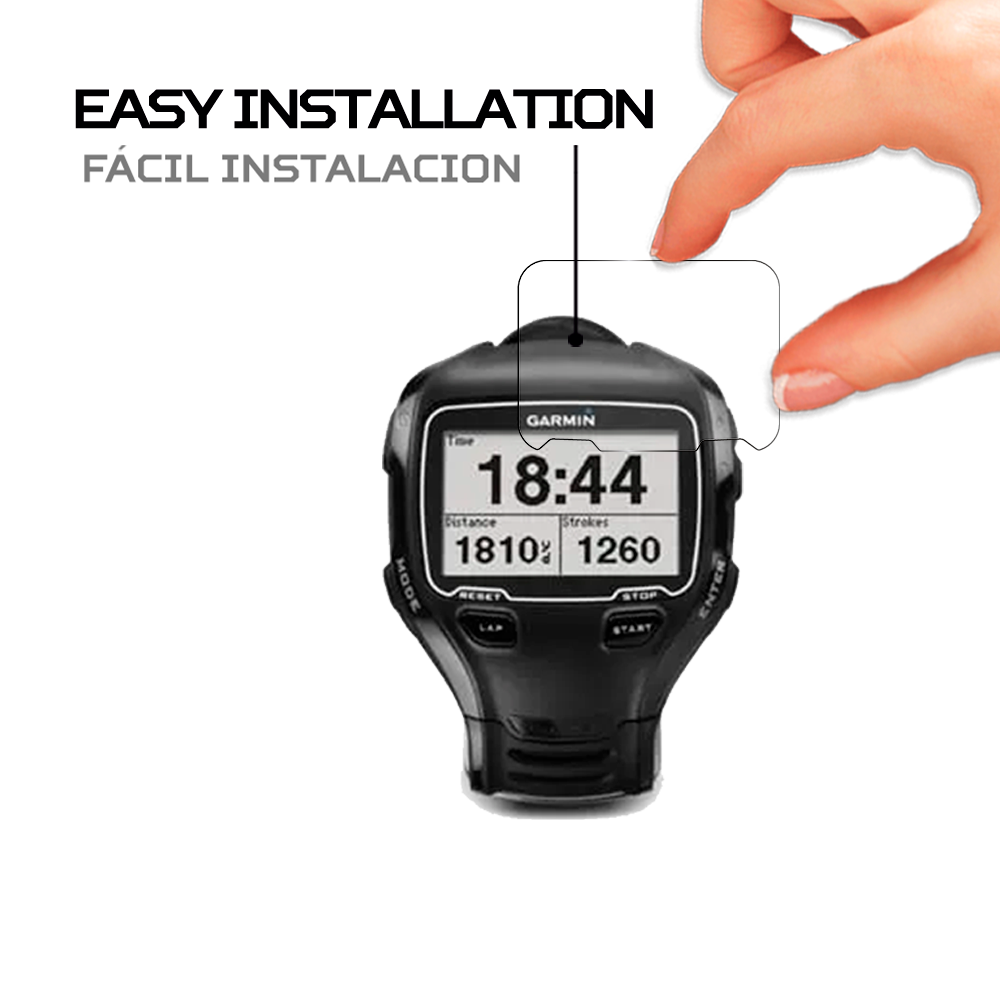 ANTISHOCK Screen protector for Garmin Forerunner 910XT
