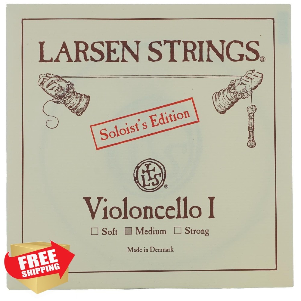 LARSEN Cello a String, Soloist Edition, Medium Tension