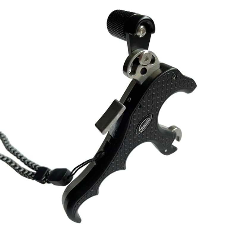 Archery Compound Bow Release - 4-Finger Thumb Release Aid for Compound Bows, ...