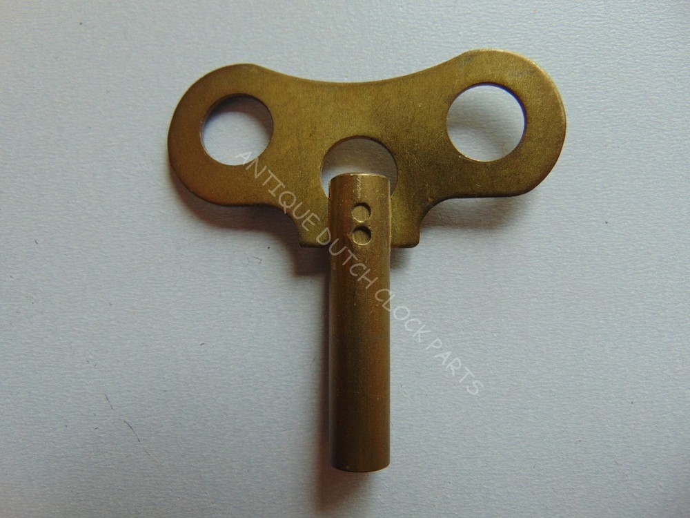 KEY FOR WARMINK TABLE CLOCK WITH UW 7/120 CLOCKWORK