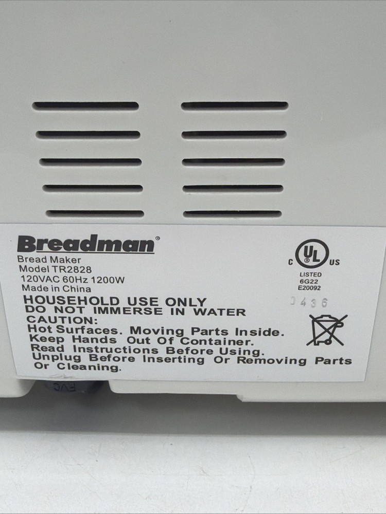 Breadman Plus TR2828 Dual Double Loaf Bread Machine Tested