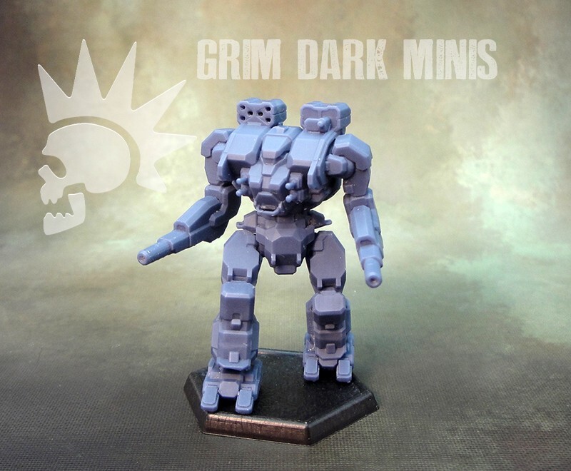 Battletech Scale - proxy mech - Warhammer MWO