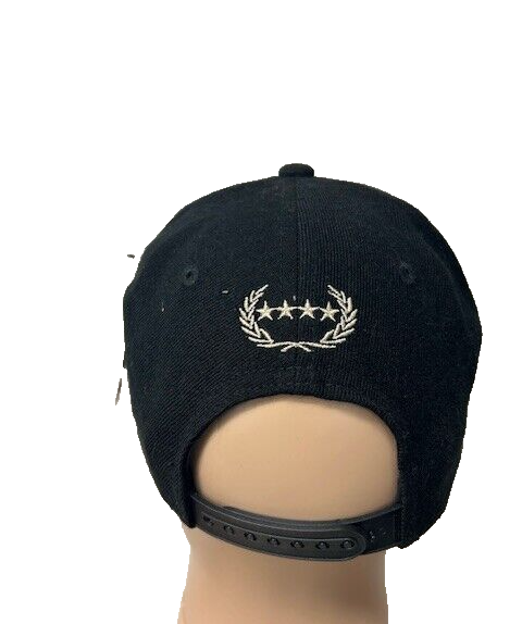 Field Grade Skylab NASA Flight Operations Strapback Adjustable Hat Black