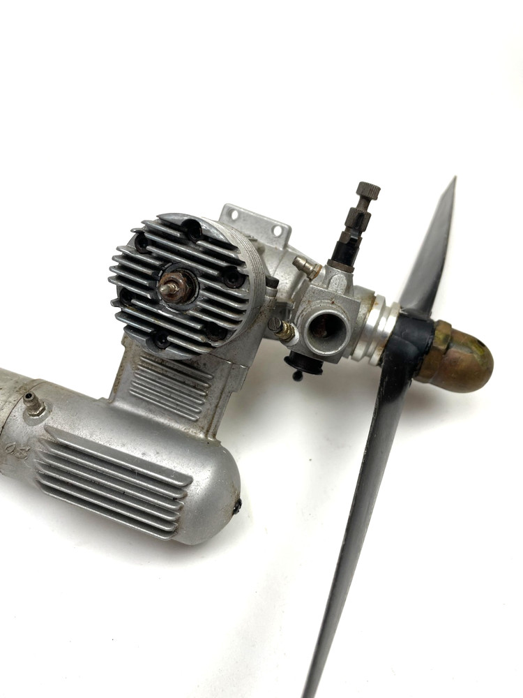 OS Engines Max 40 SF Nitro RC Airplane Engine with Muffler Untested