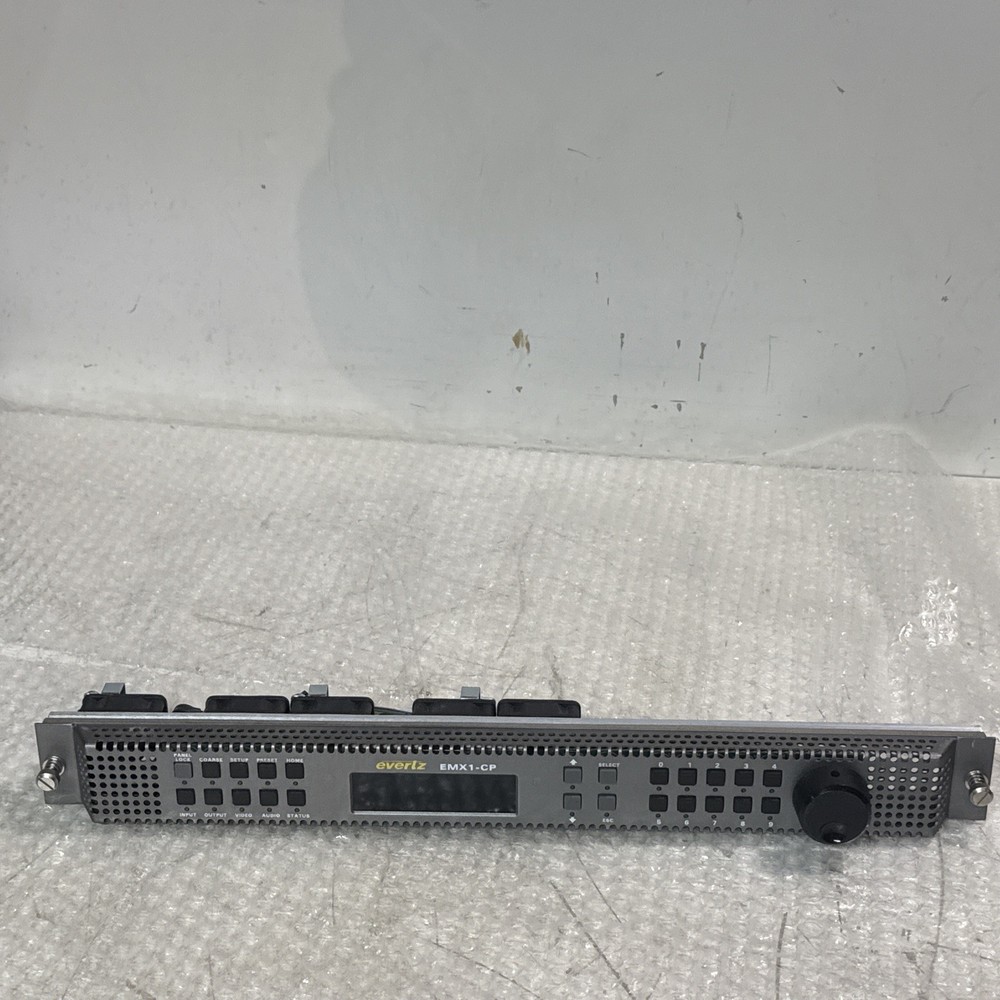 Evertz EMX1-CP control panel