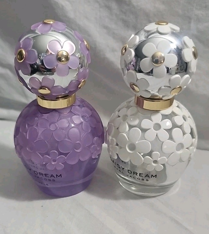 Empty Marc Jacobs Parfume EMPTY Perfume Bottle White Purple Empty Deco Bottles 2