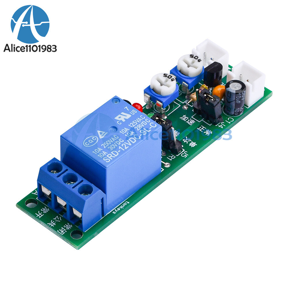 DC 5V 12V 24V 0-24h Adjustable Cycle Timer Delay Relay Module On/Off Switch