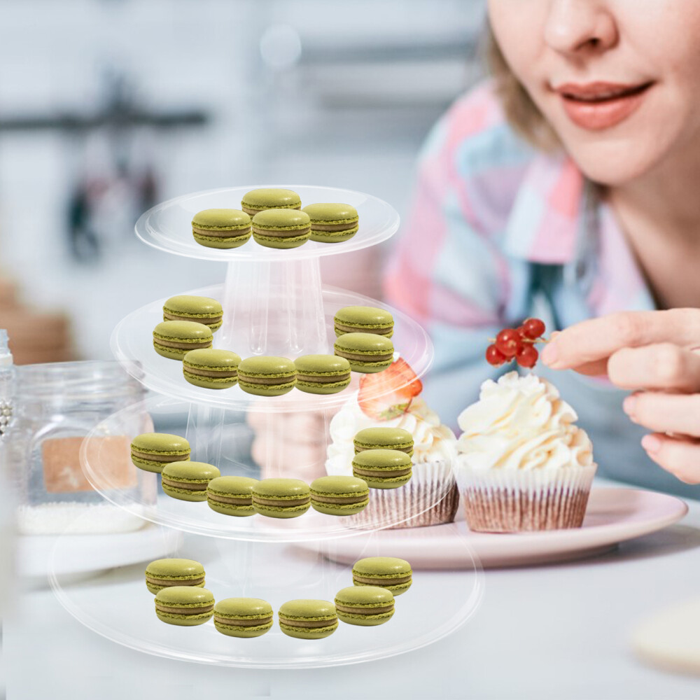 Desktop Buffet Stand Dessert Tower Cupcake Serving Platter Cake Tower