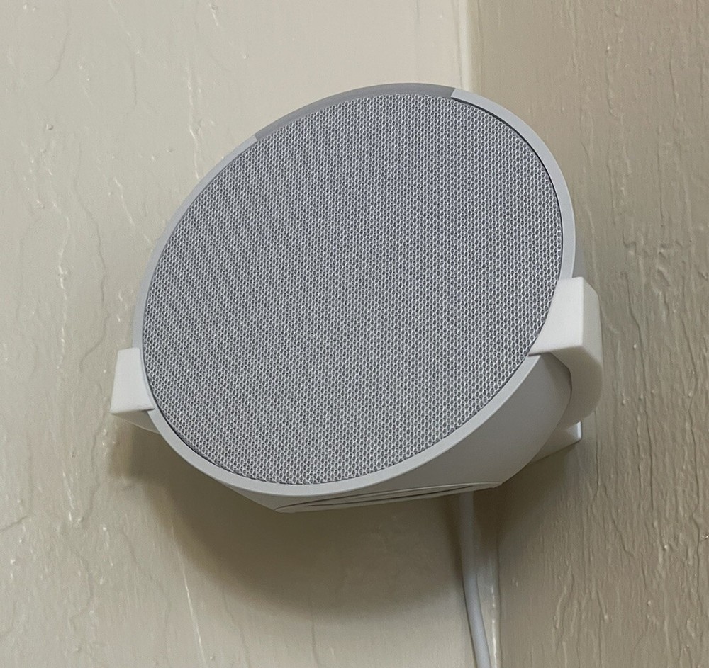 Echo Pop Wall  & Corner Mount Bracket Holder Accessory WHITE!!