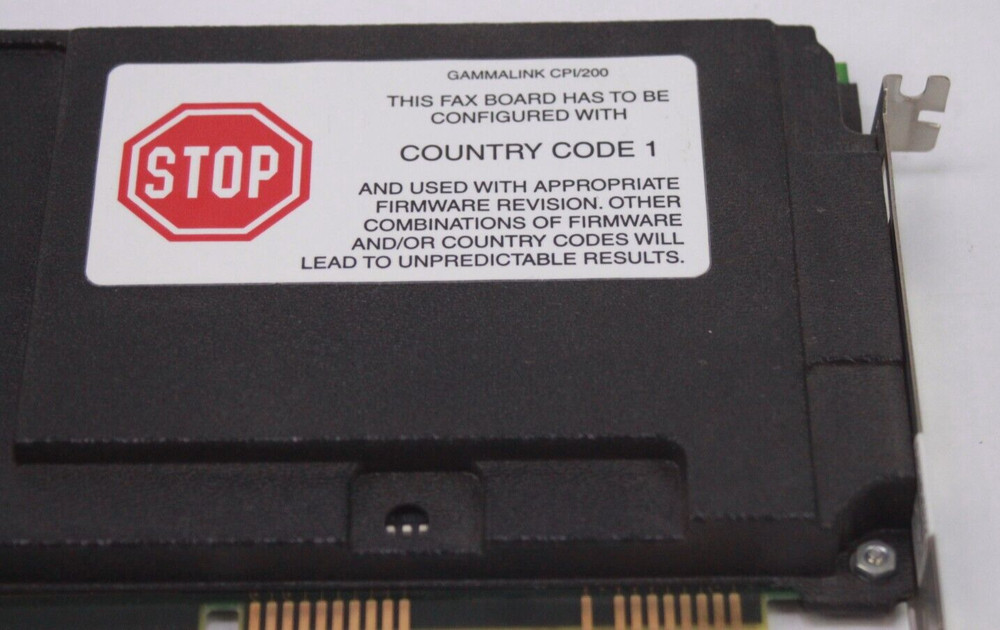 DIALogic CPI/200 Gammalink Fax Interface Card