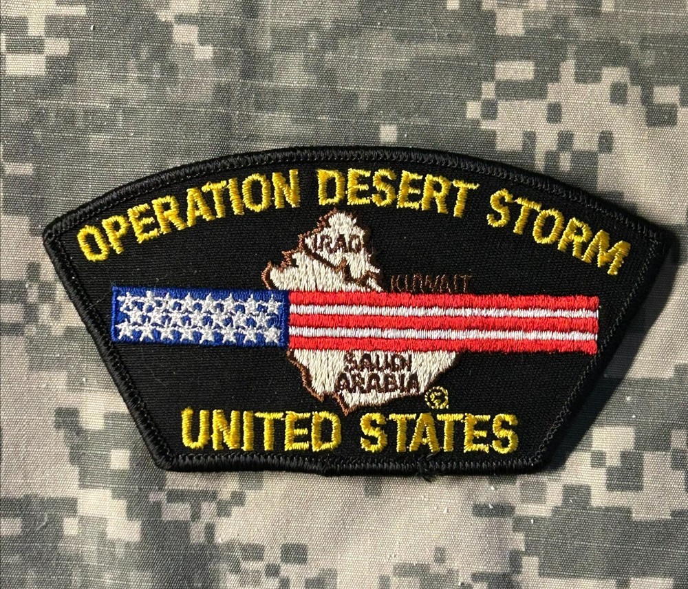 Patch NEW Operation Desert Shield/Storm Shoulder Jacket Authentic
