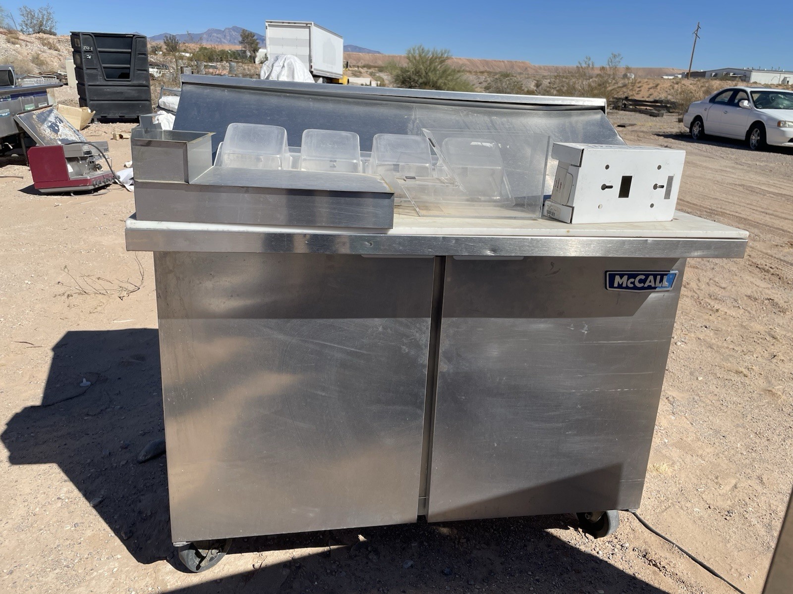 McCALL REFRIGERATION COMMERCIAL REFRIGERATOR AND/OR FREEZER MODEL