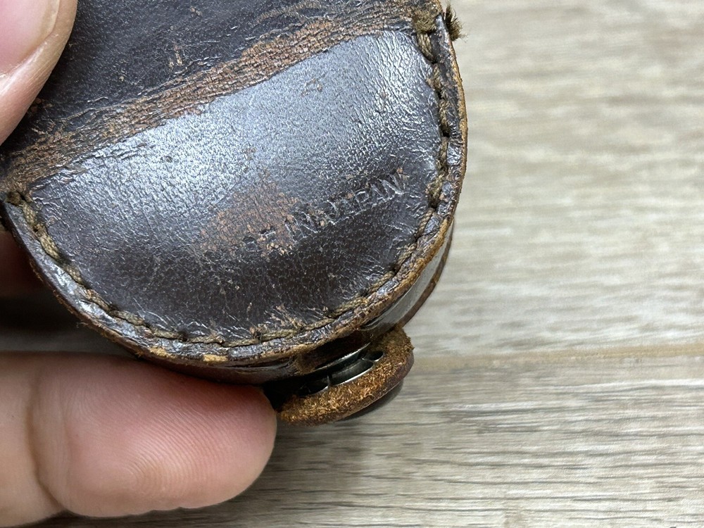 Vintage FR EM-1 Selenium Light Meter w & Leather Case