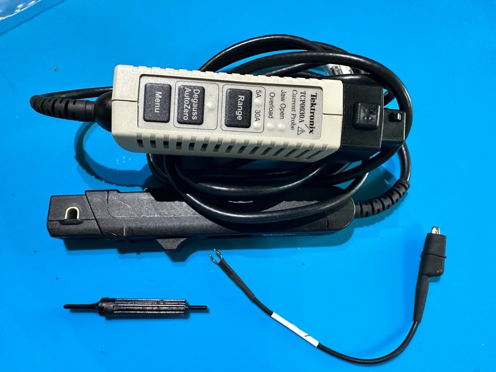 Tektronix TCP0030A 30A AC DC TekVPI Current Probe Functionally Tested Working