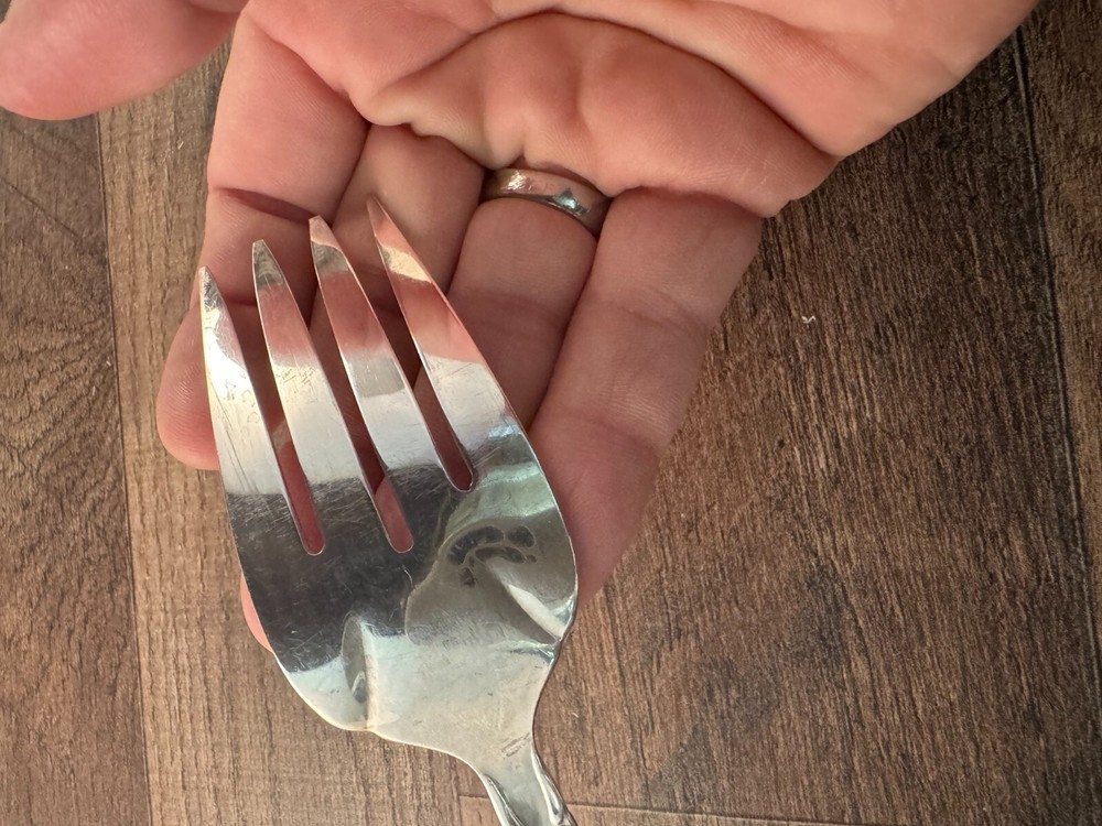 Community Plate Silverplated Salad Fork Affection Pattern