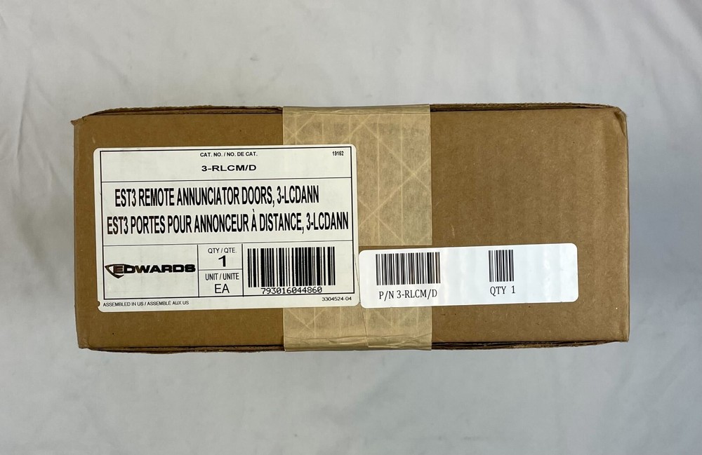 Edwards 3-RLCM/D - Same Day Shipping (SEALED)