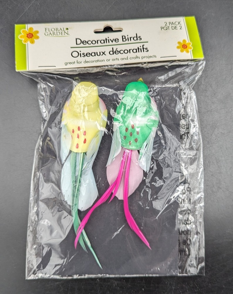 8 Assorted Birds For Arts & Crafts Project (New & Used)