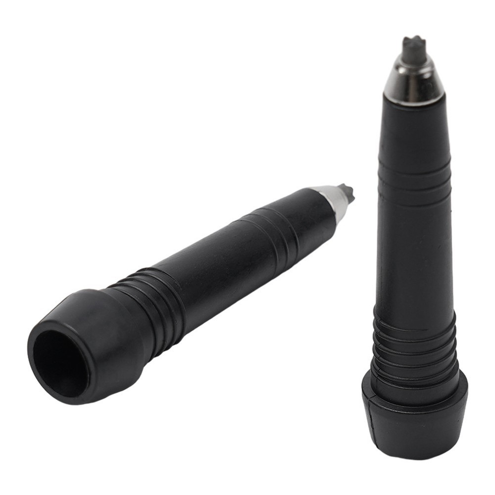 Trekking Pole Tips Part Weight 2pcs Carbide Compact Hard Plastic Pole Tips