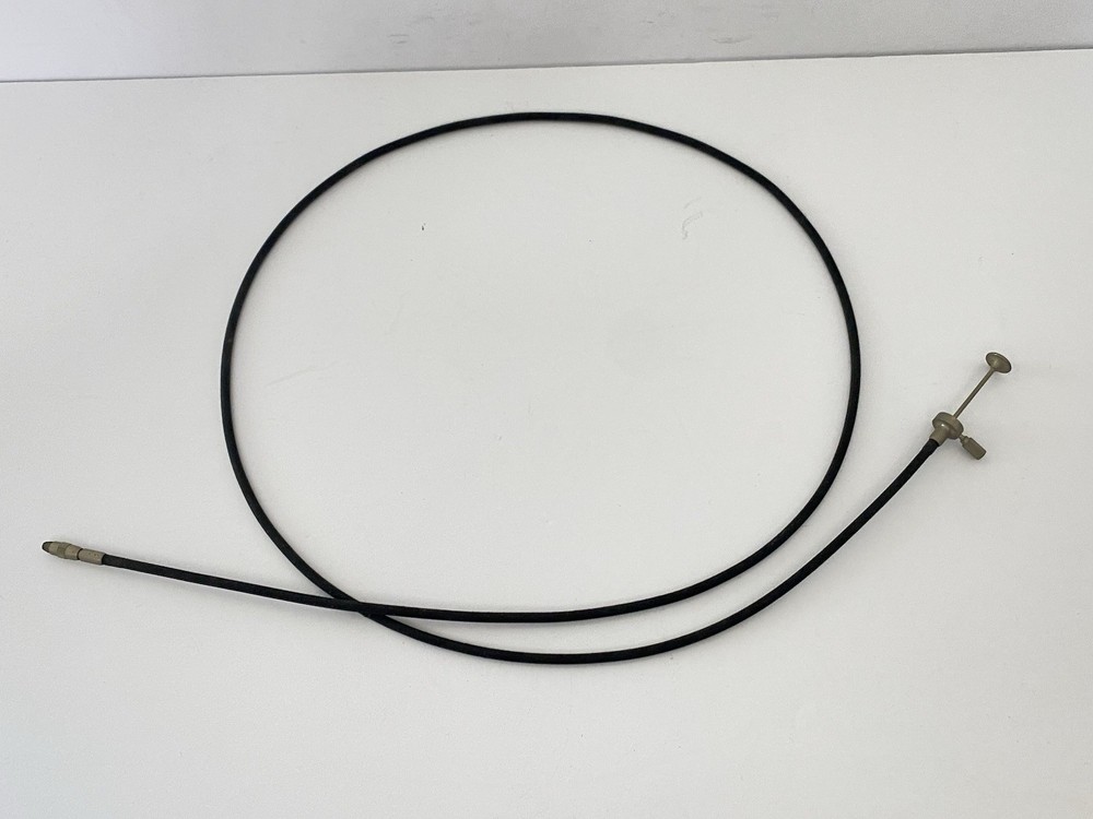VINTAGE PRONTOR 40" SCREW LOCKING CLOTH CLAD SHUTTER RELEASE CABLE *WORKING*