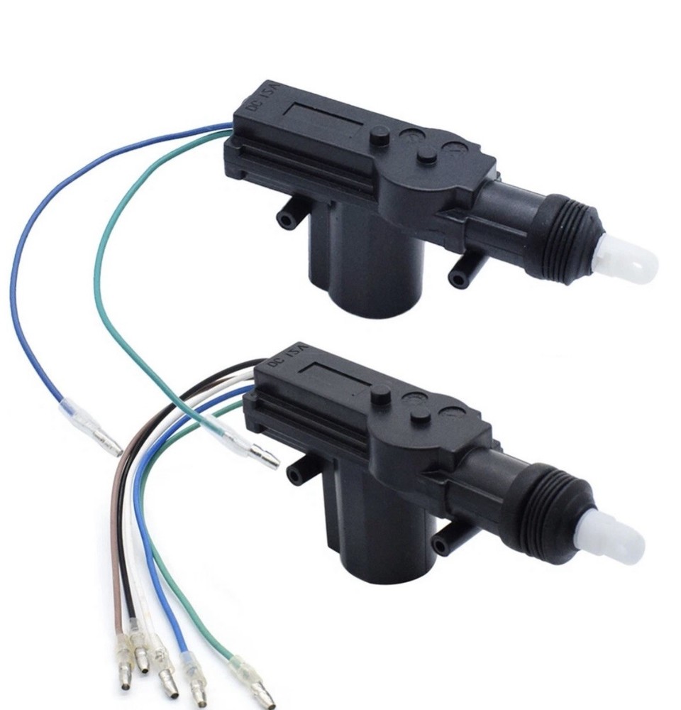 Remote Central Locking System Universal Kit for 4 Doors, Provides Keyless Entry