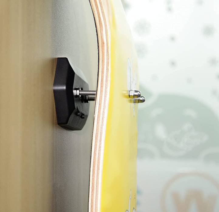 4 Pack Skateboard Wall Mount Skateboard hanger for Skateboard Deck Display