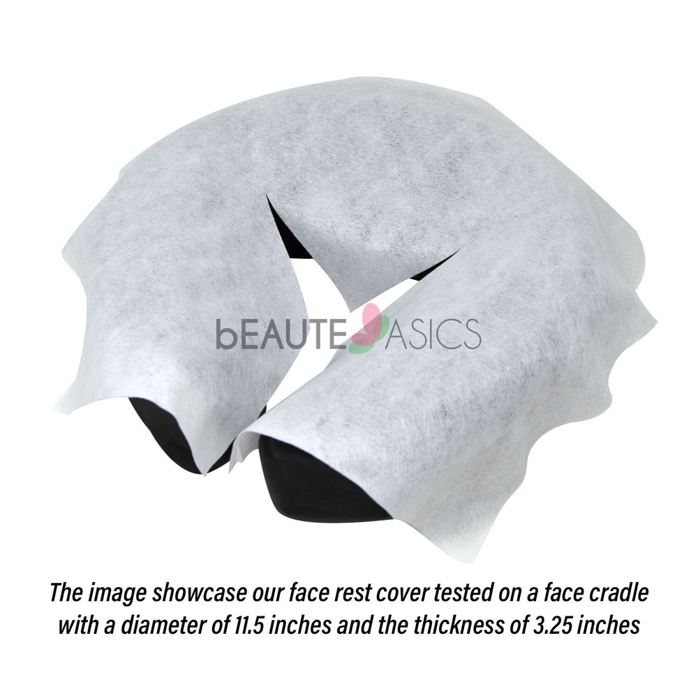 200 Pcs Disposable Massage Table Face Rest Headrest Cradle Covers - BD1211x2