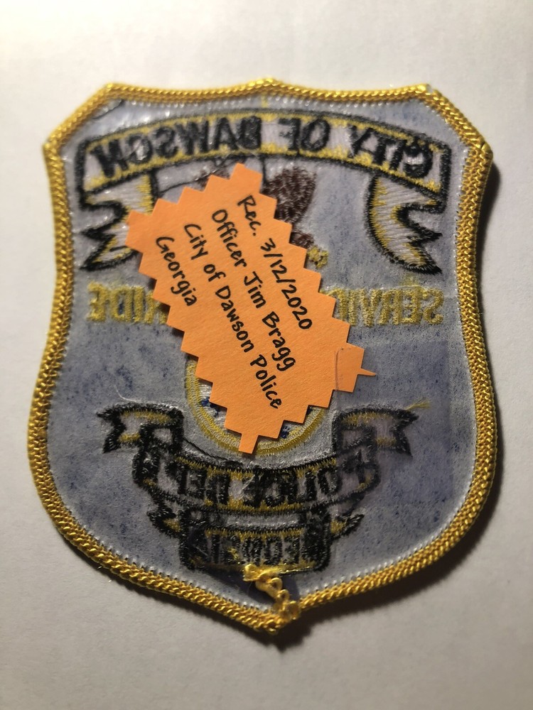 Dawson Georgia Police Patch