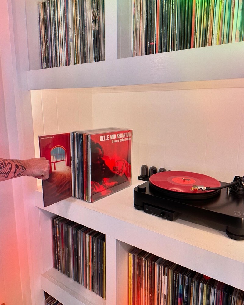 Record Corner: Record Storage & Display Unit