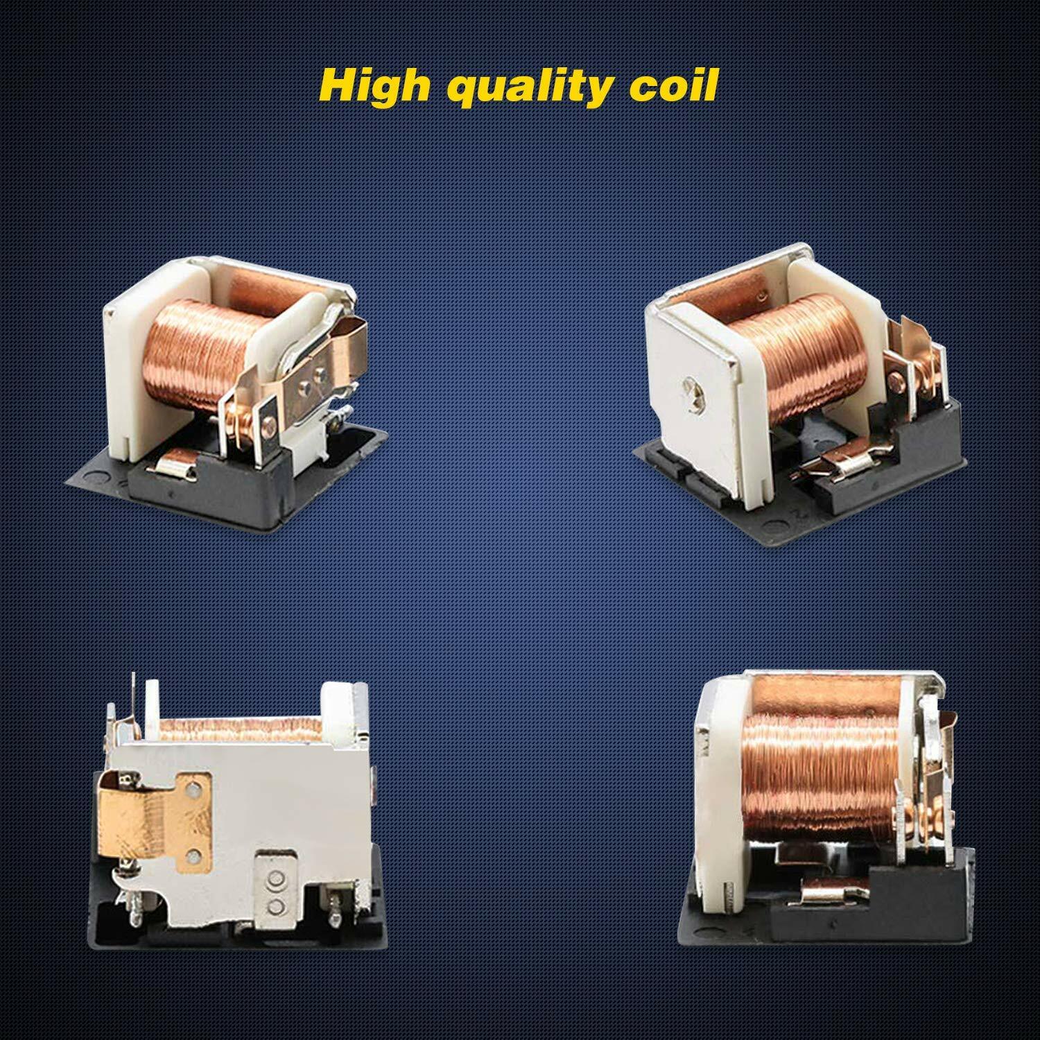 Nilight Socket 10 Pack SPDT Bosch Electrical 12V 30/40 Amp 5-Pin Relays Switch