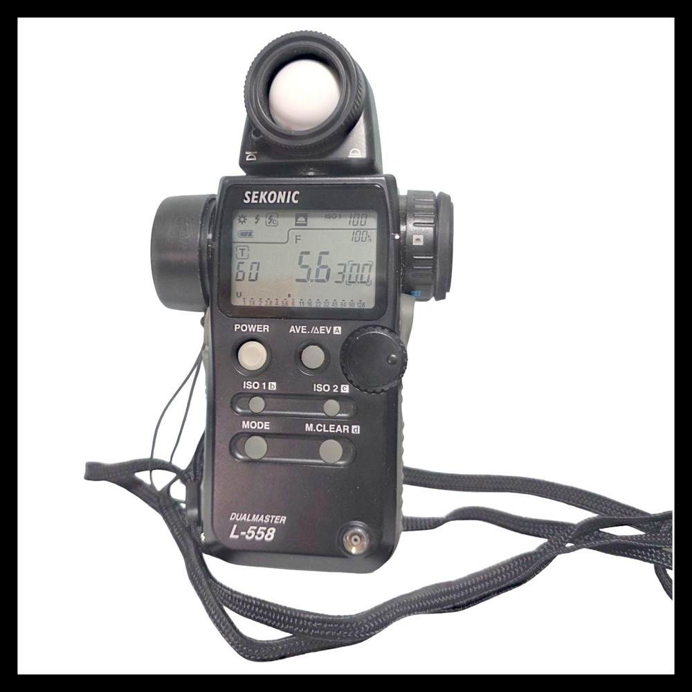 SEKONIC L-558 Dual Master Digital Light Meter