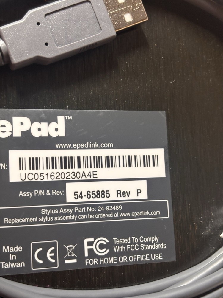 ePadLink ePad USB Electronic Signature Capture Pad VP9801 New Open Box