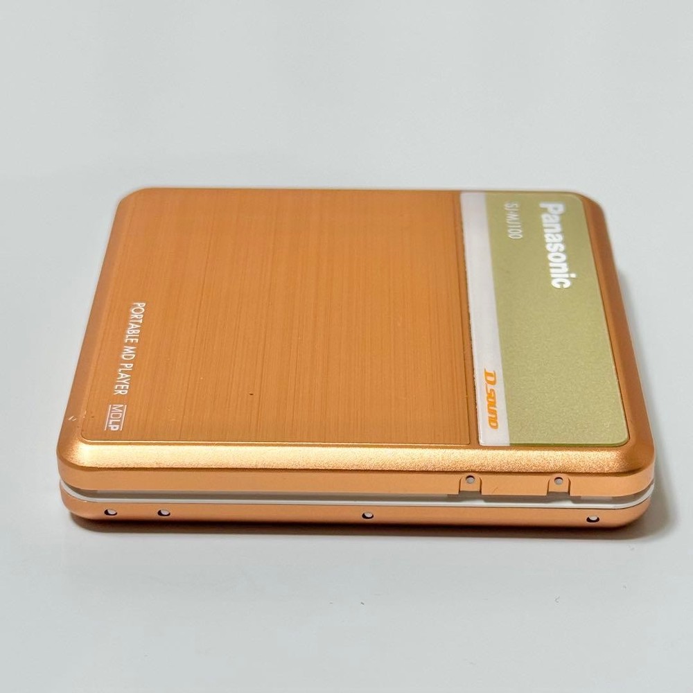 Panasonic SJ-MJ100 Portable MD Player Operation confirmed