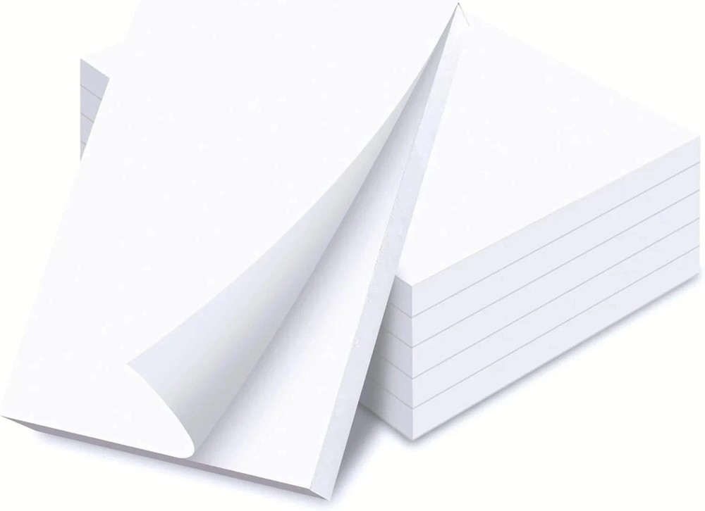 100 Pack Notepads 3.75” x 5.125” (100 Sheets) Bulk